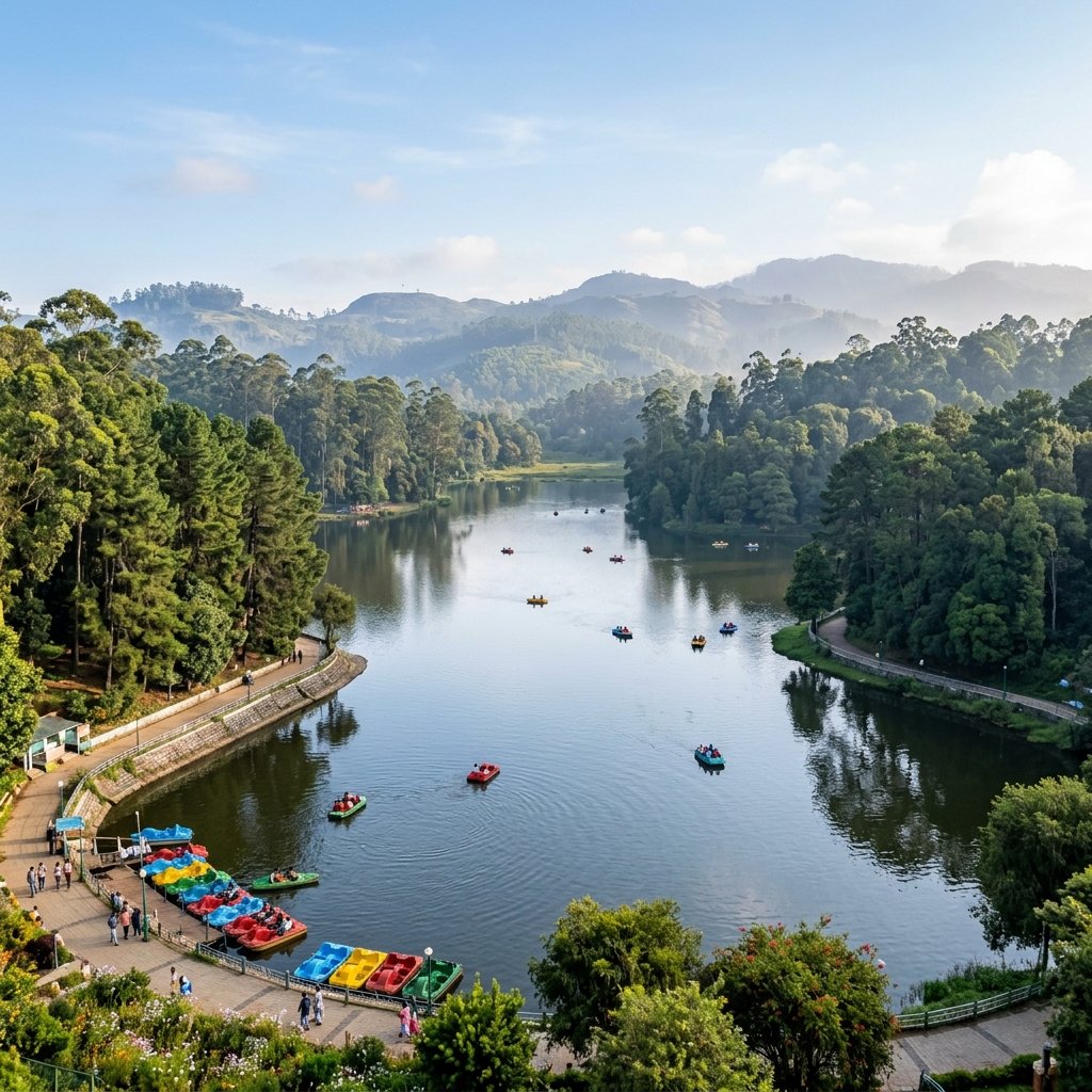 Kodaikanal Star Lake and Misty Hills